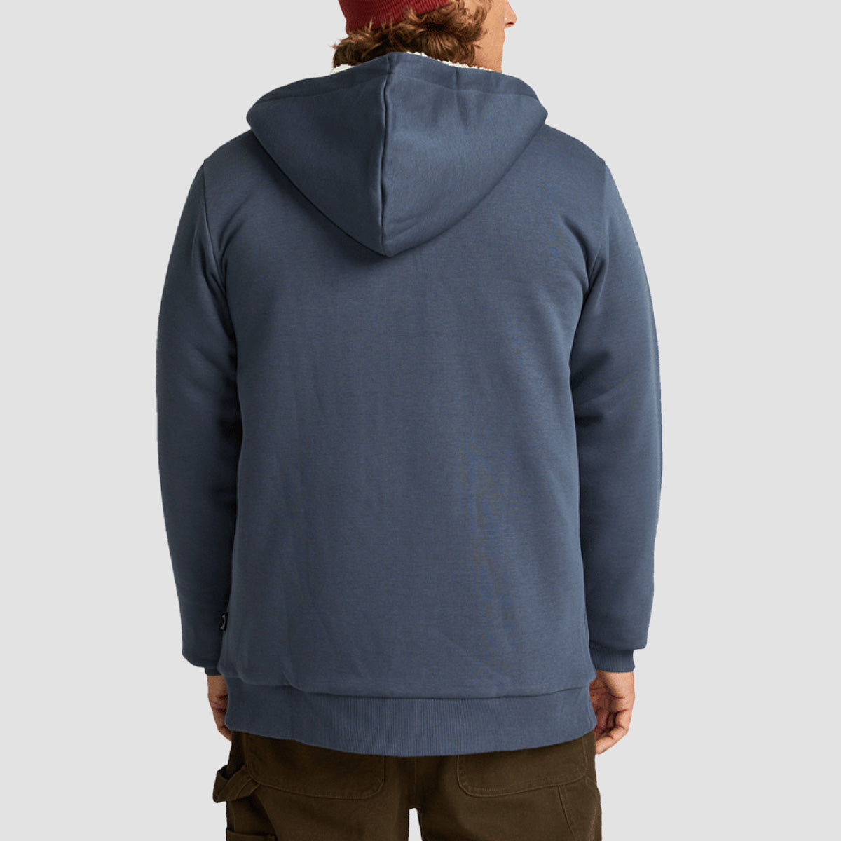 Billabong Arch Sherpa Zip Hoodie Ombre Blue