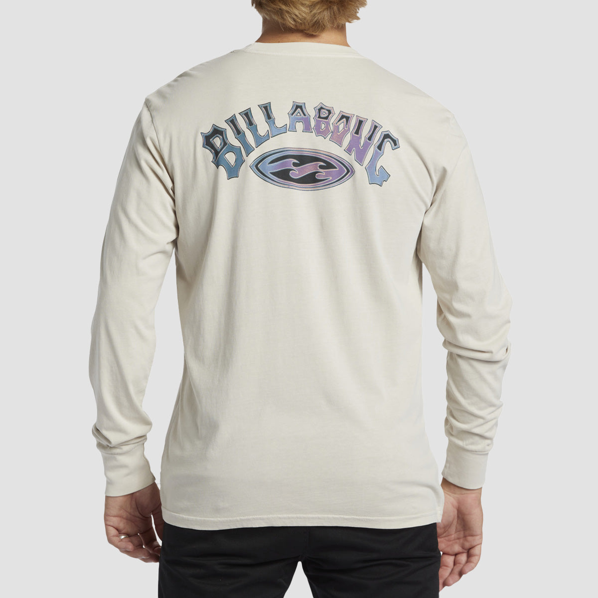 Billabong Arch Wash Longsleeve T-Shirt Stone