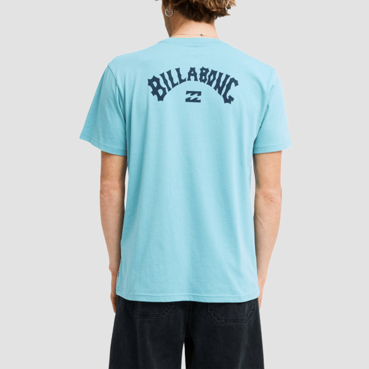 Billabong Arch Wave T-Shirt Blue Haze