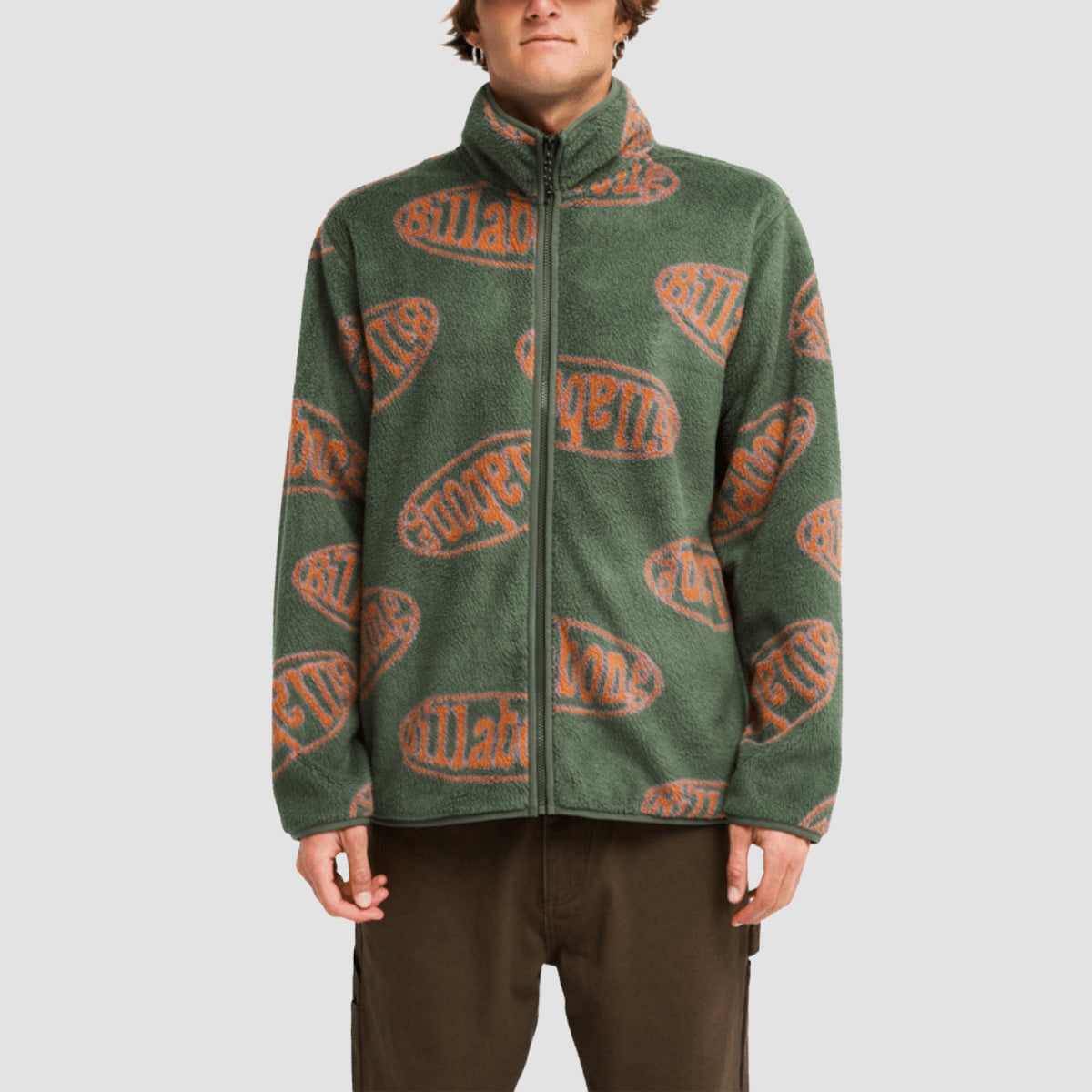 Billabong Cove Fleece Jacket Rifle Green