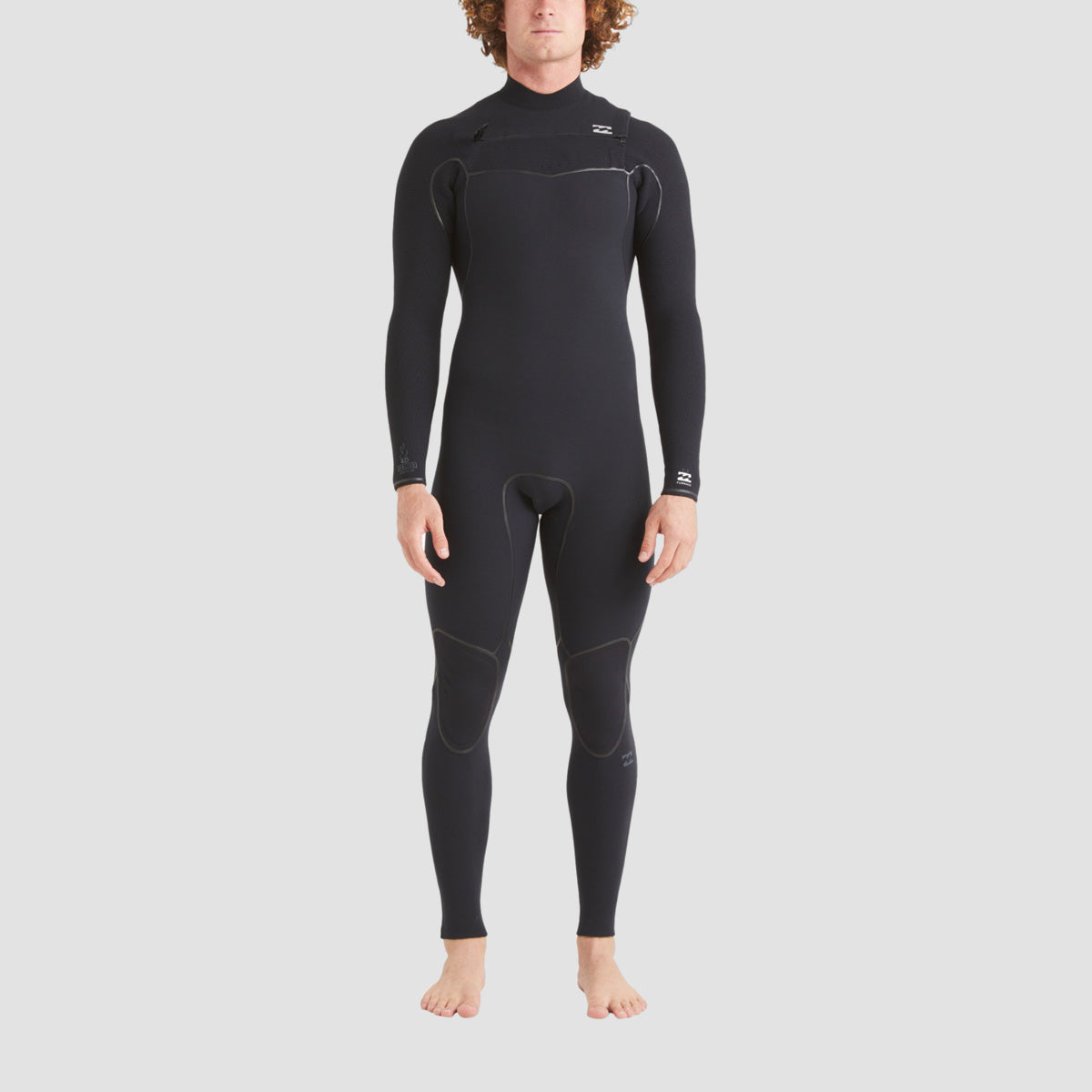 Billabong Furnace 4/3mm Chest Zip Wetsuit Black