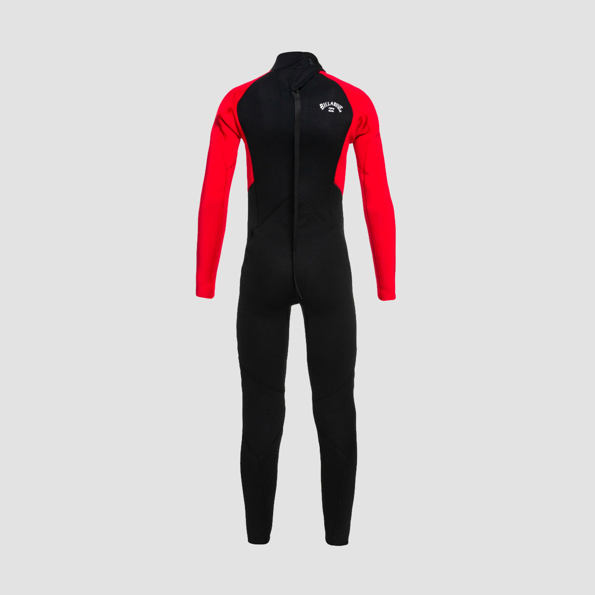 Billabong Intruder 3/2mm Back Zip Wetsuit Red - Kids