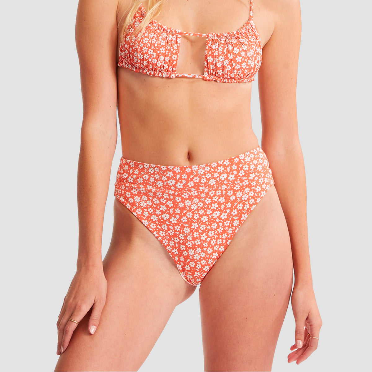 Billabong Made For Daze Rise Bikini Bottoms Multi - Womens