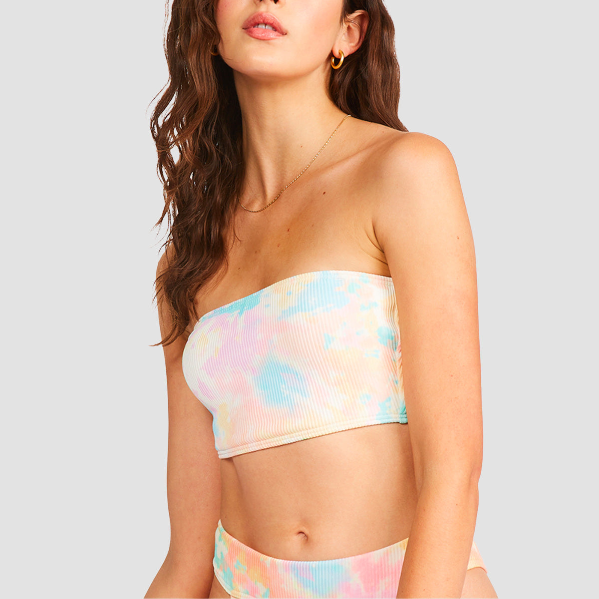 Billabong Rainbow Tide Sunny Tube Bikini Top Multi - Womens