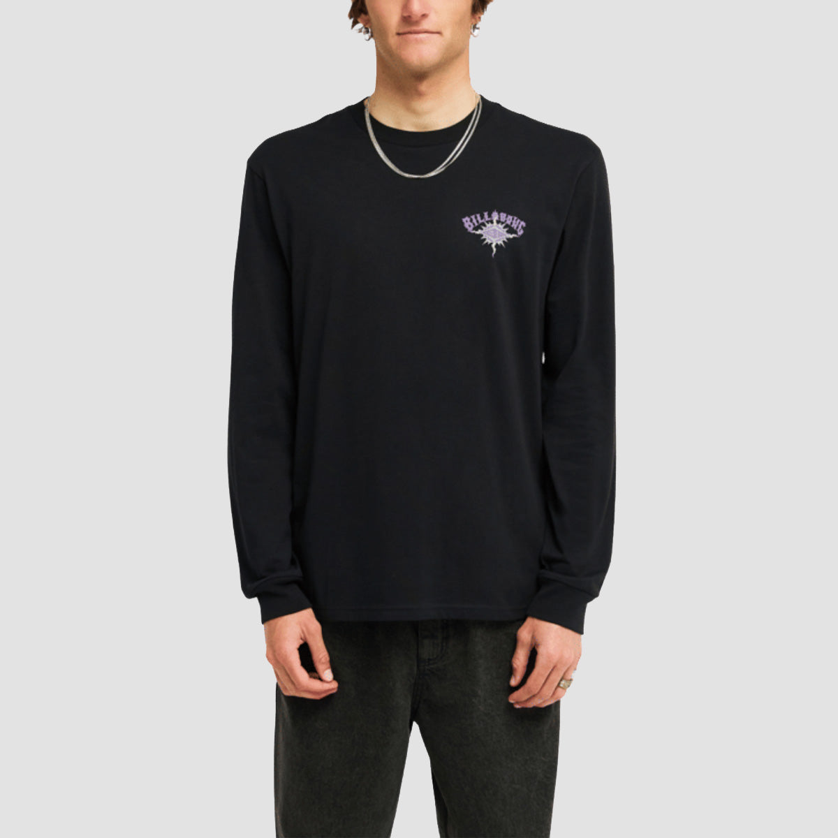 Billabong Re Issue Longsleeve T-Shirt Black
