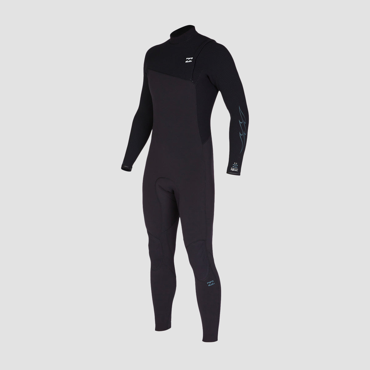 Billabong Revolution Natural 4/3mm Zipless Wetsuit Black