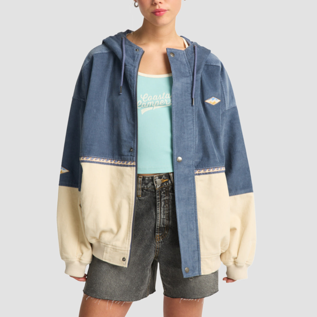 Billabong Set The Tone Jacket Multi - Womens