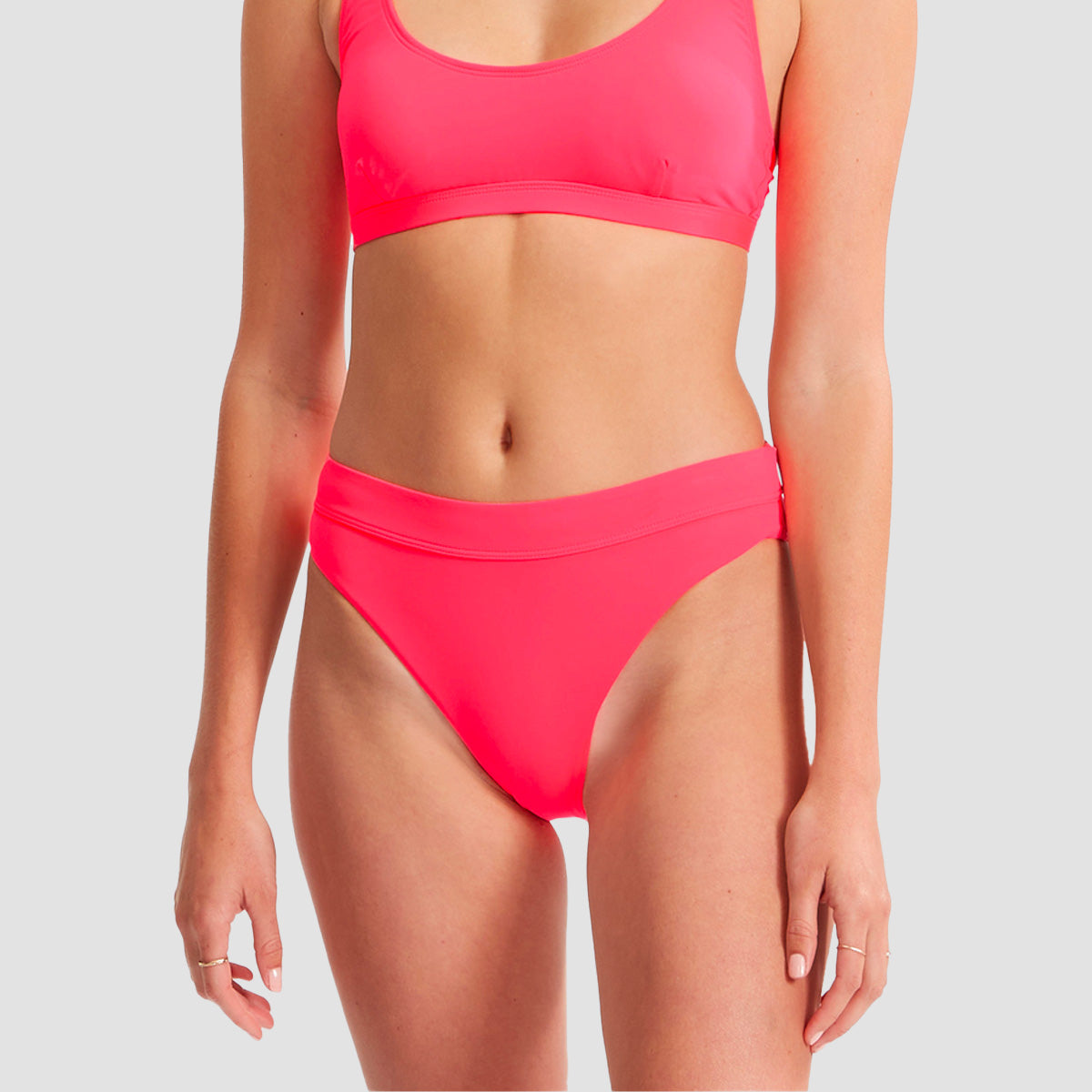 Billabong Sol Searcher Maui Rider Bikini Bottoms Coral Dream - Womens