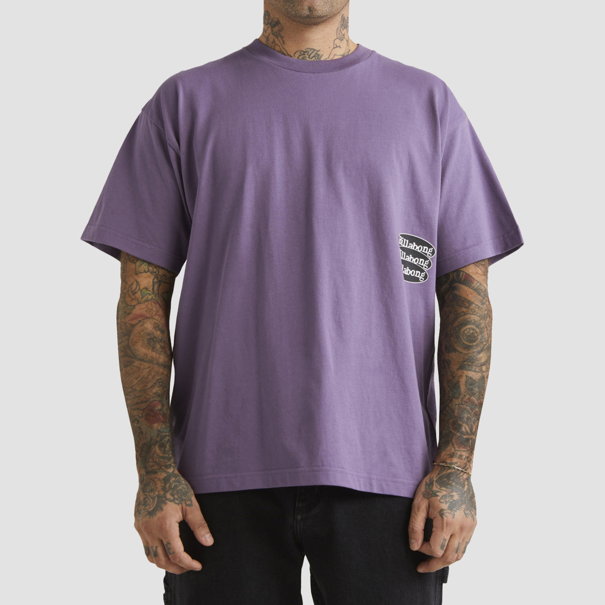 Billabong Stacked Og T-Shirt Dusty Grape