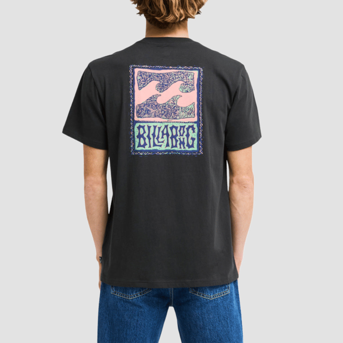 Billabong Stamp T-Shirt Washed Black
