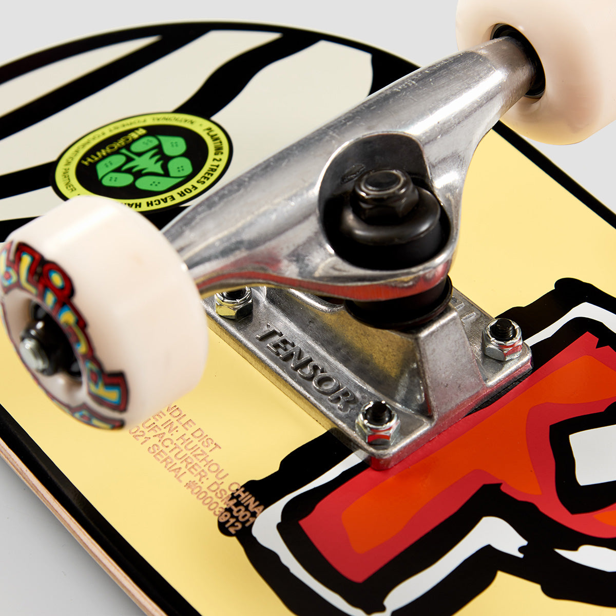 Blind Og Tiger Stripe FP Mini Skateboard Red/Orange - 7"