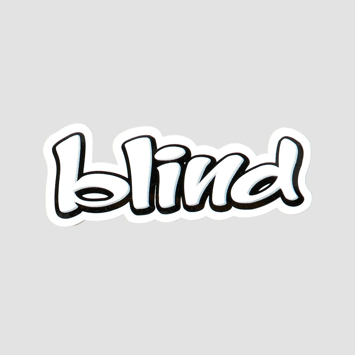 Blind Vintage Logo Sticker Multi 90x35mm