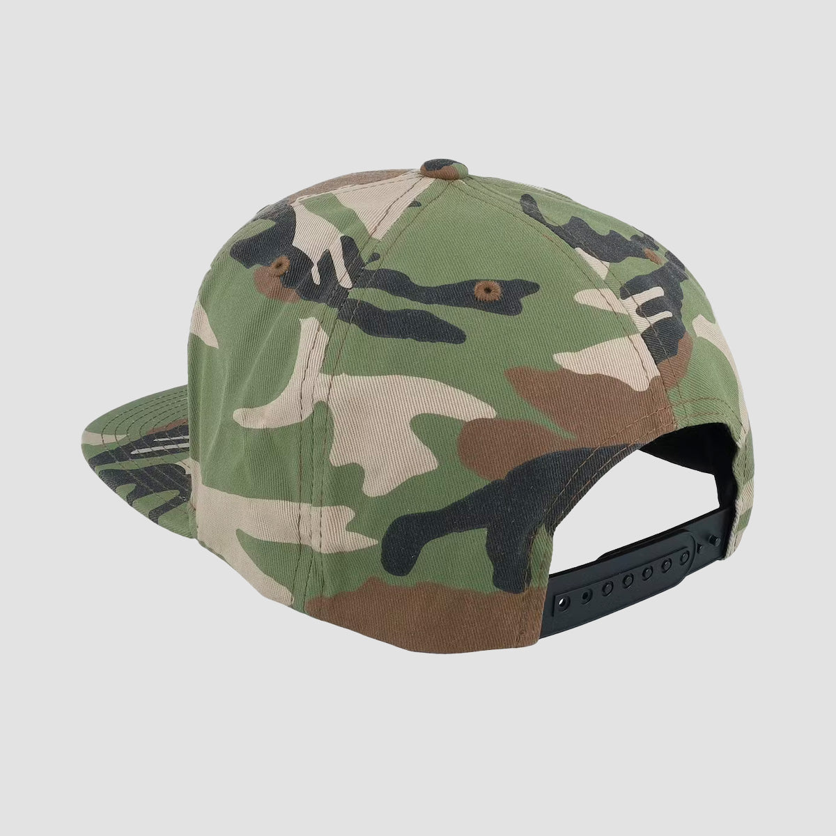 Brixton Alpha Square MP Snapback Cap Camo Surplus