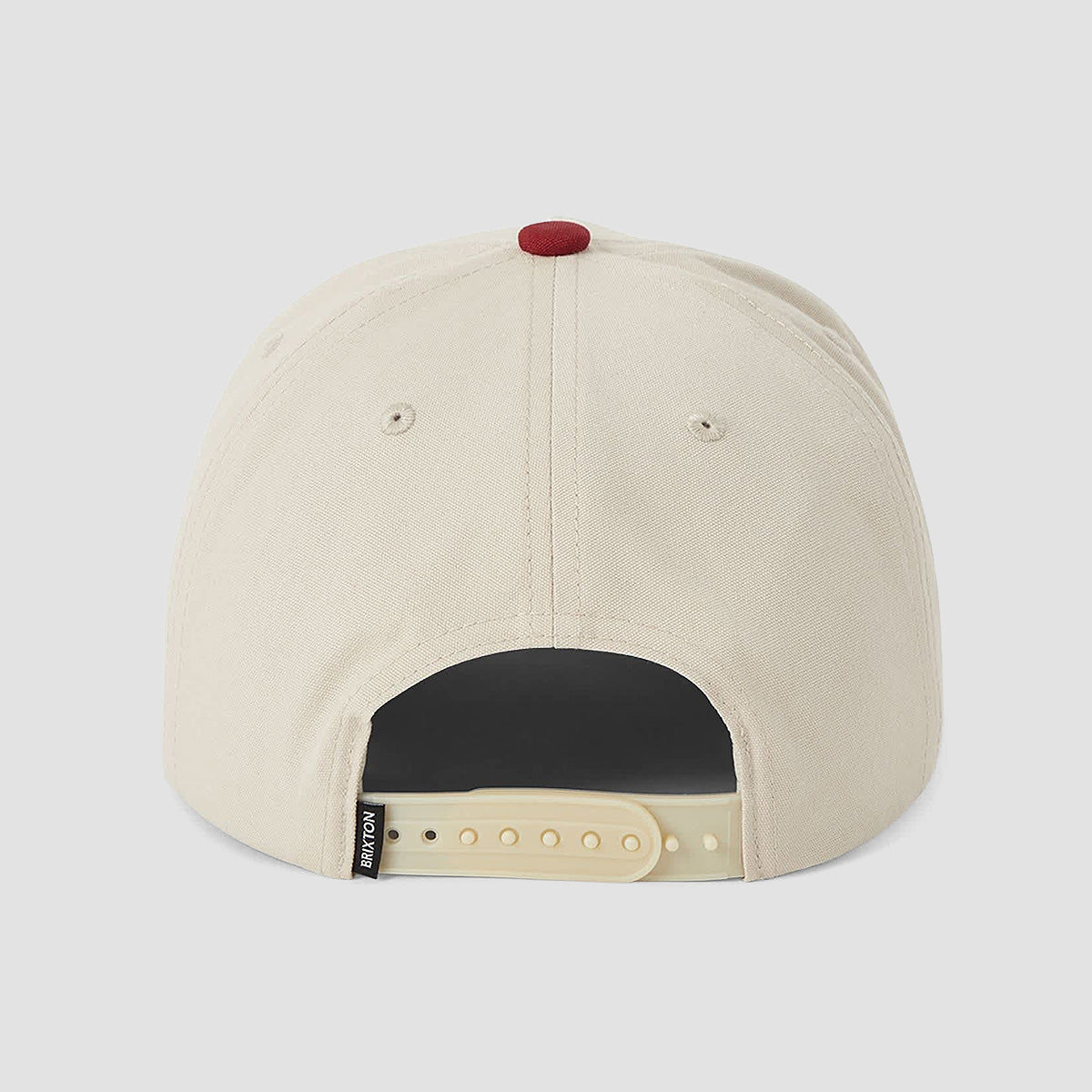 Brixton Banner Snapback Cap Whitecap/Dark Brick