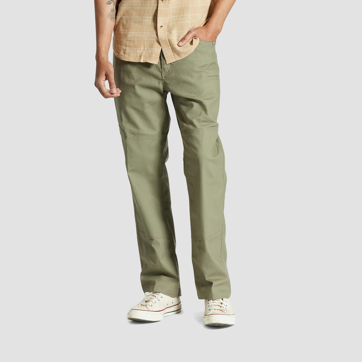 Brixton Builders Carpenter Pants Olive Surplus