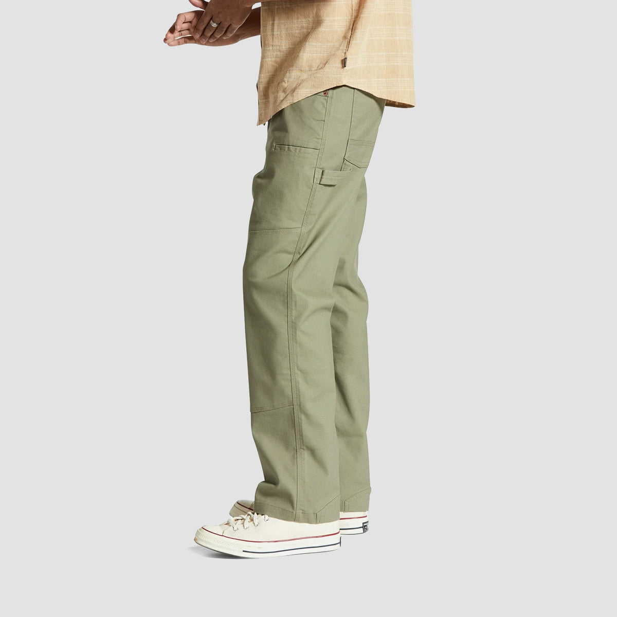 Brixton Builders Carpenter Pants Olive Surplus