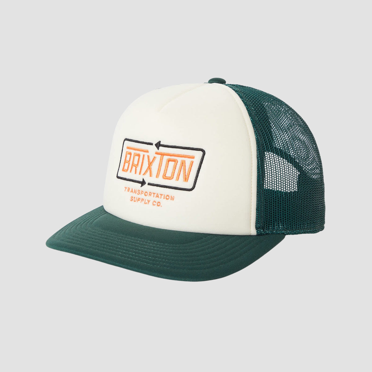 Brixton Caldwell NP HP Trucker Cap Primal Green/Whitecap/Primal Green
