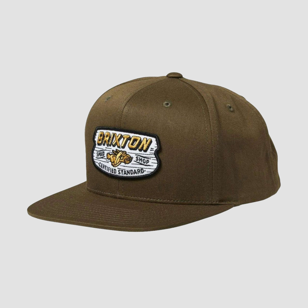 Brixton Clayburn MP Snapback Cap Moss