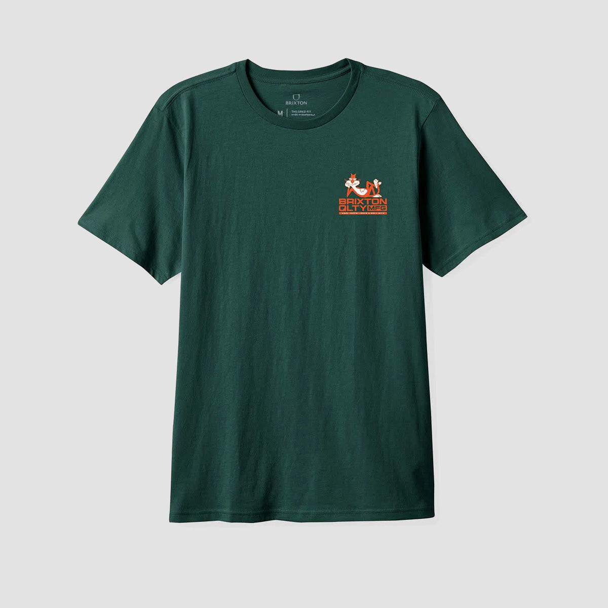 Brixton Cool Cat T-Shirt Deep Emerald