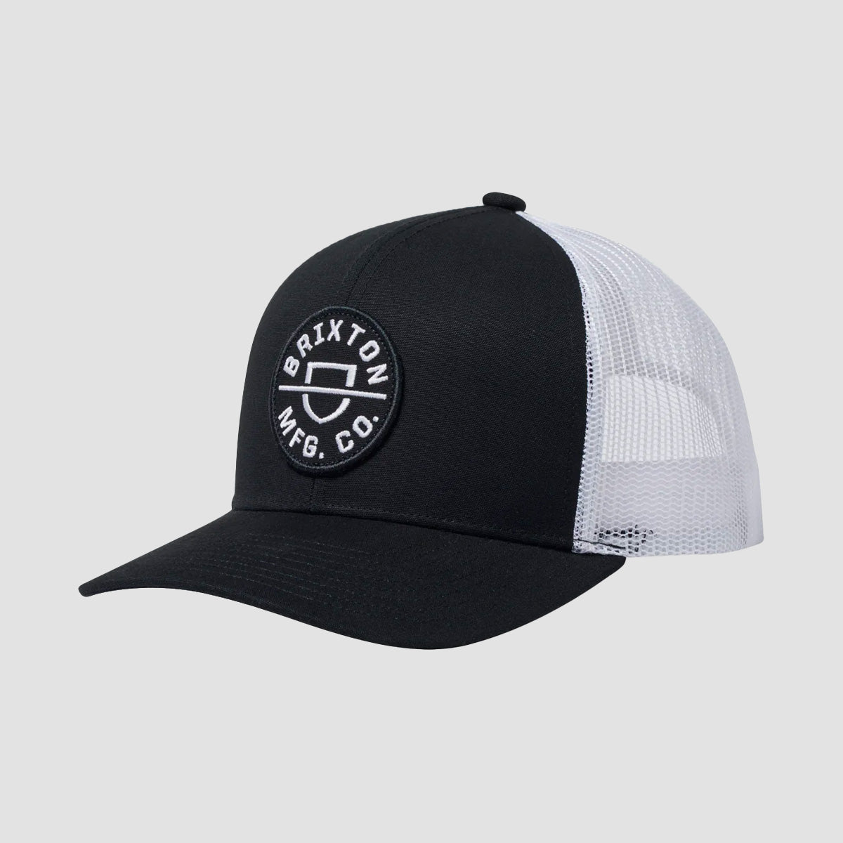 Brixton Crest X NetPlus MP Trucker Cap Black