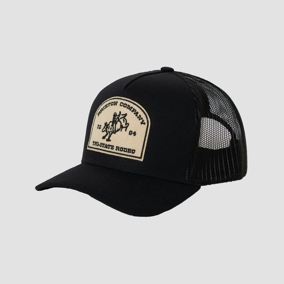 Brixton Danforth Netplus MP Trucker Cap Black/Black