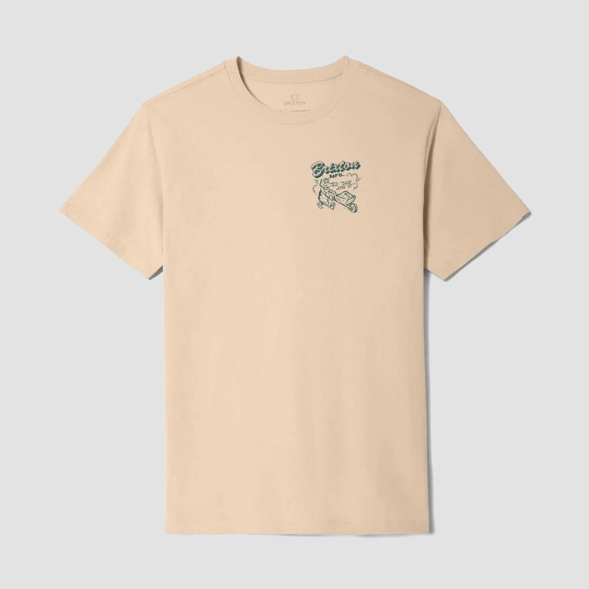 Brixton Dig It T-Shirt Cream
