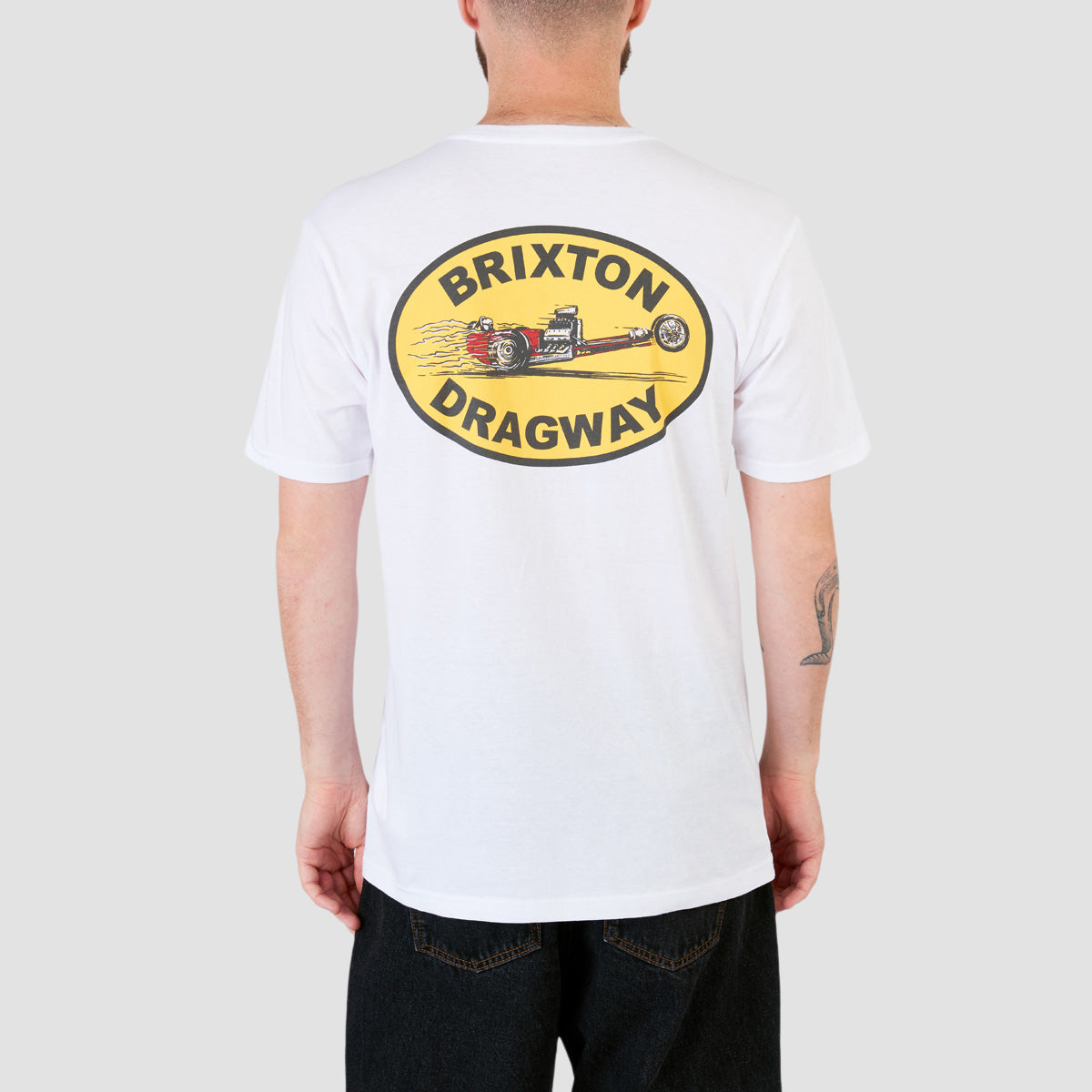 Brixton Dragway Tailored T-Shirt White