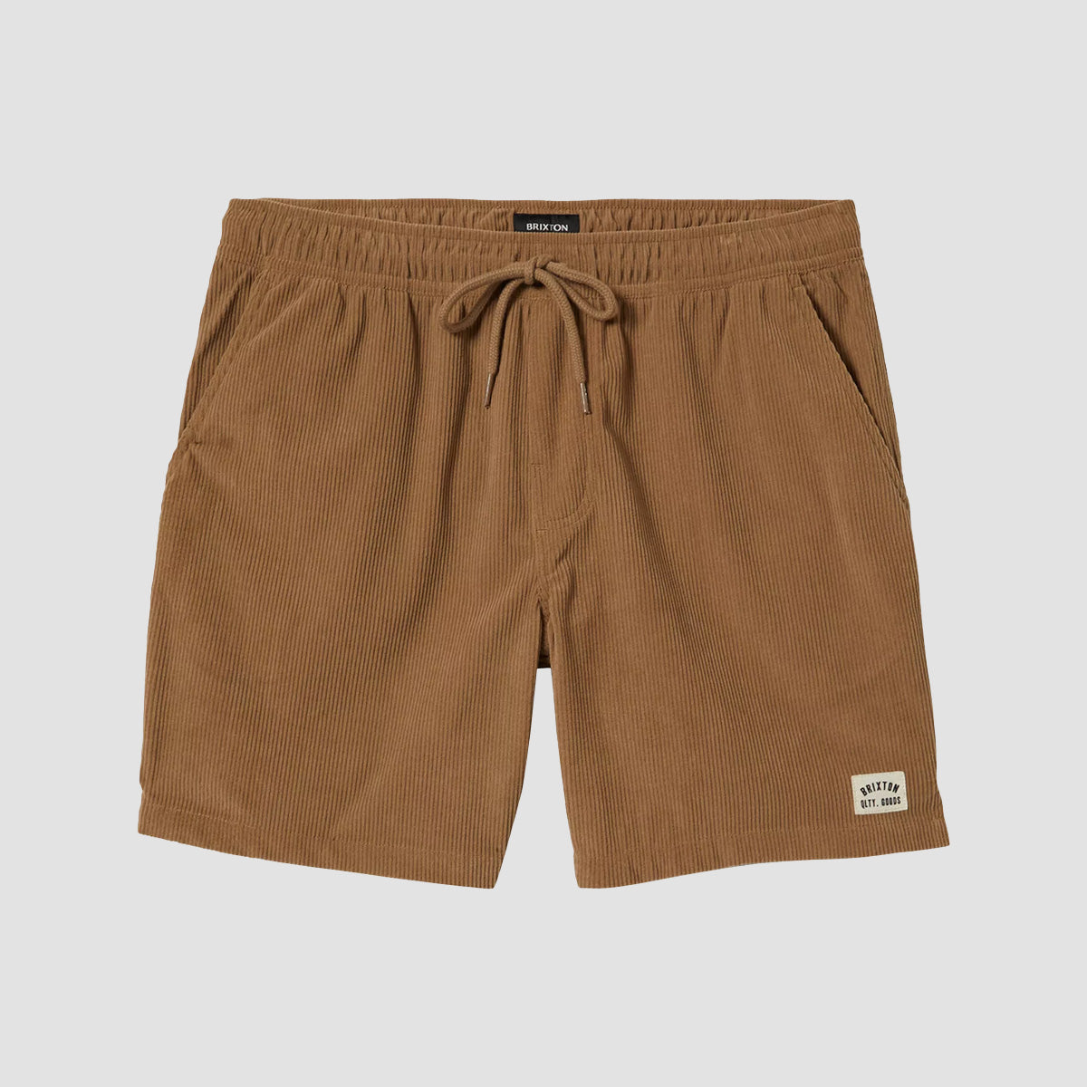 Brixton Everyday Corduroy Shorts Khaki