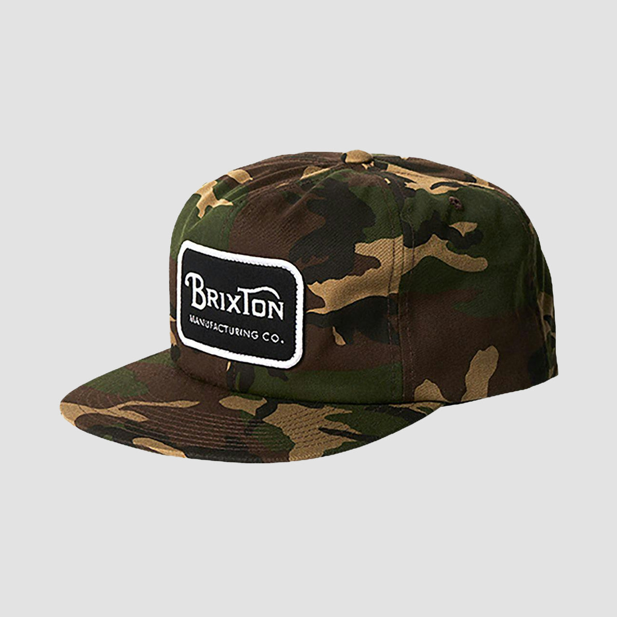 Brixton Grade HP Snapback Cap Camo