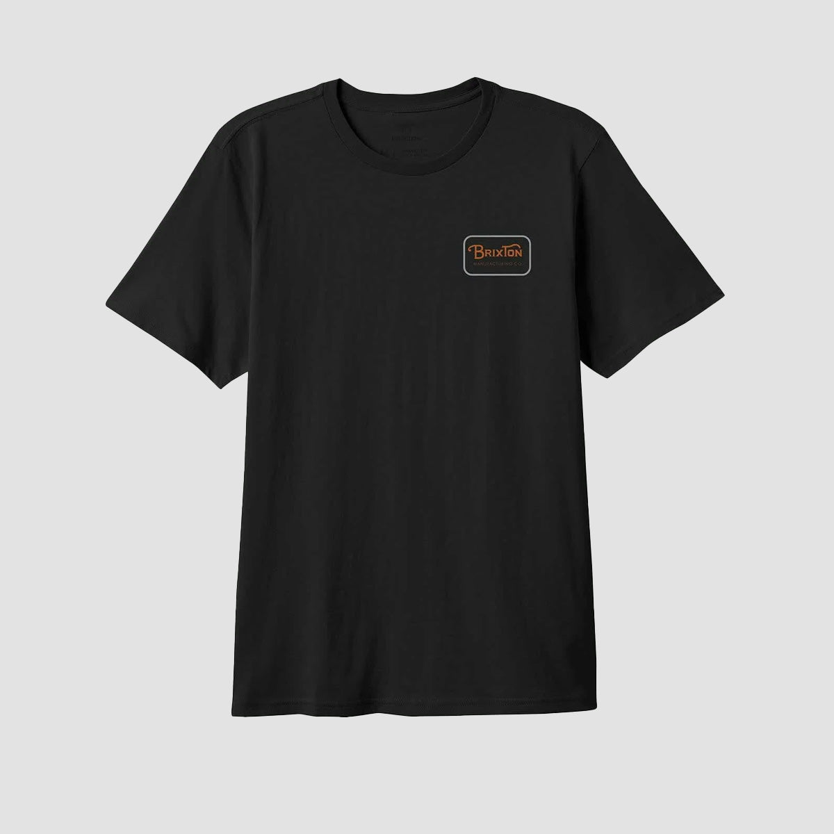Brixton Grade T-Shirt Black/Rust/Smoke Grey