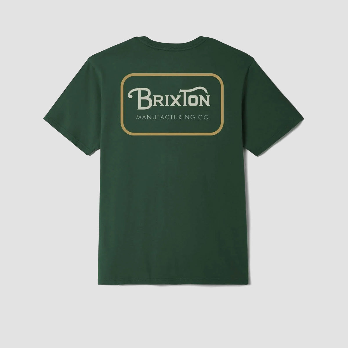 Brixton Grade T-Shirt Forest Green/Stone/Washed Copper