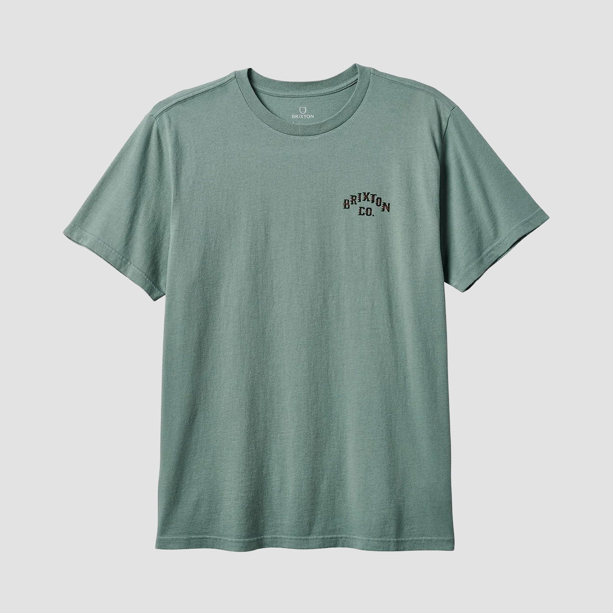 Brixton Homer T-Shirt Chinois Green Classic Wash