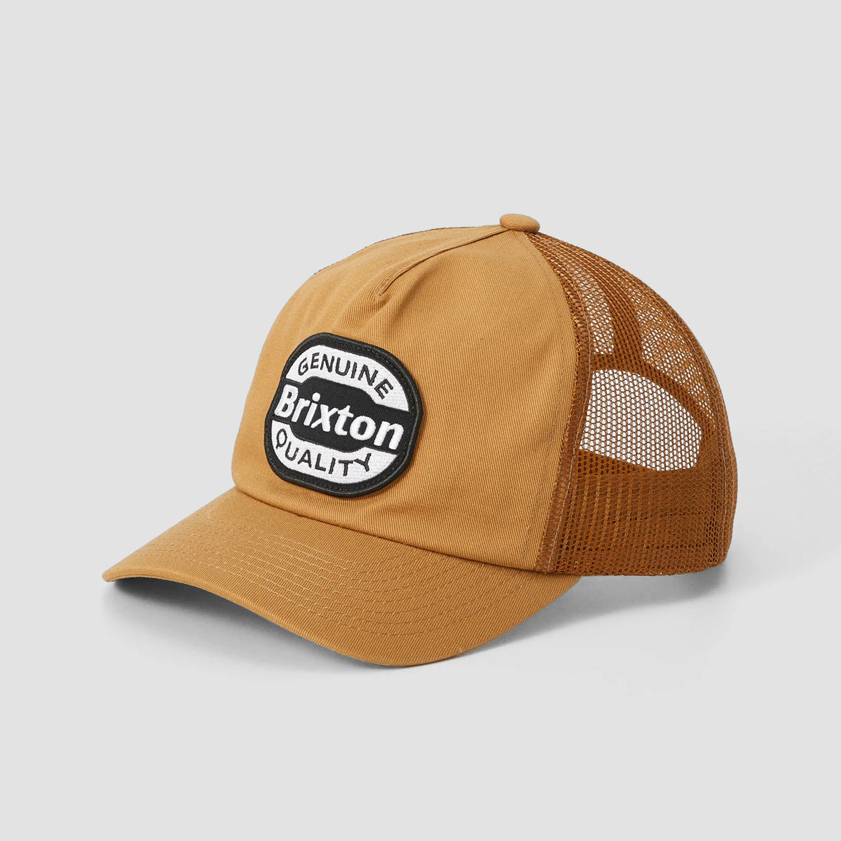 Brixton Keaton MP Trucker Cap Washed Copper/Washed Copper