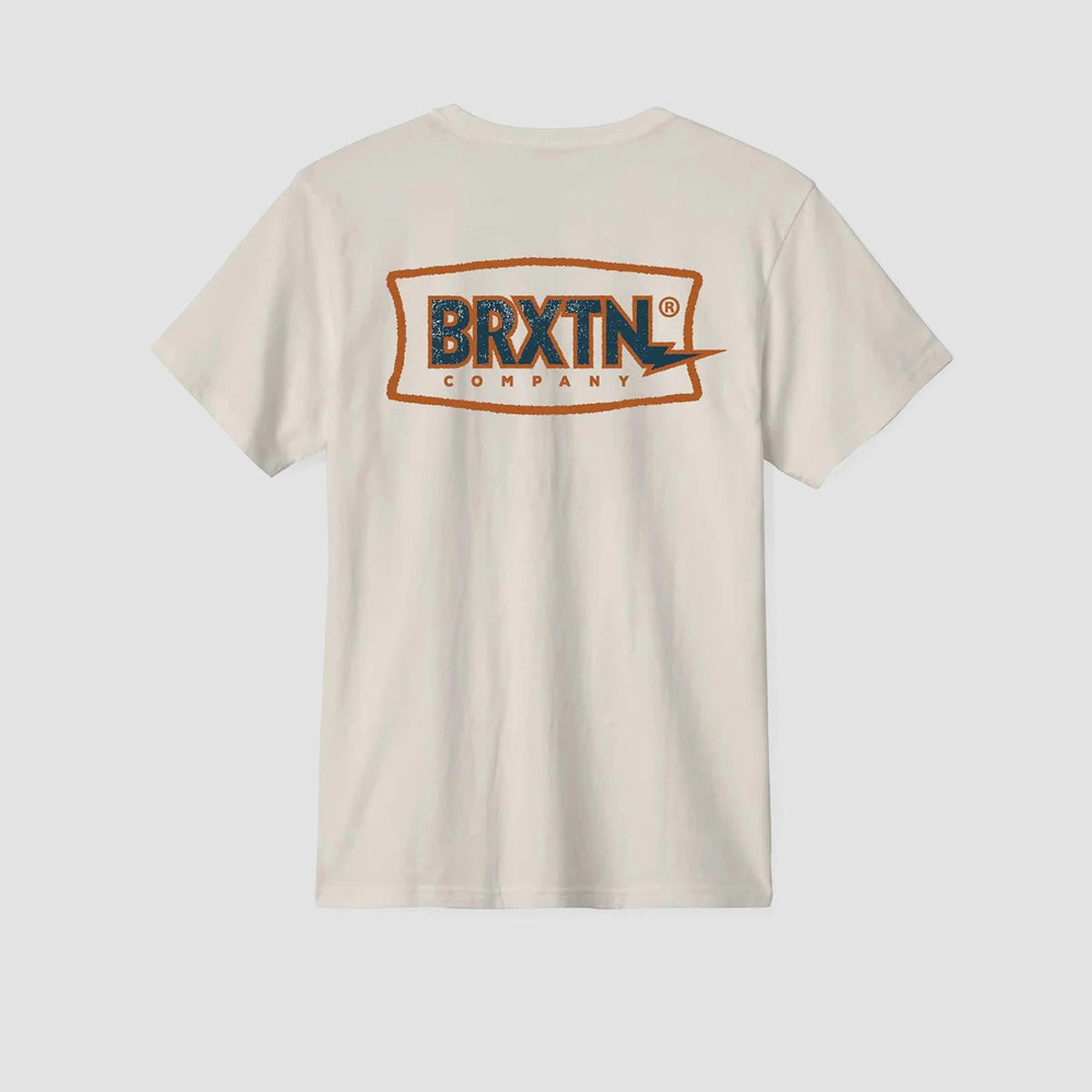Brixton Lightning T-Shirt Cream