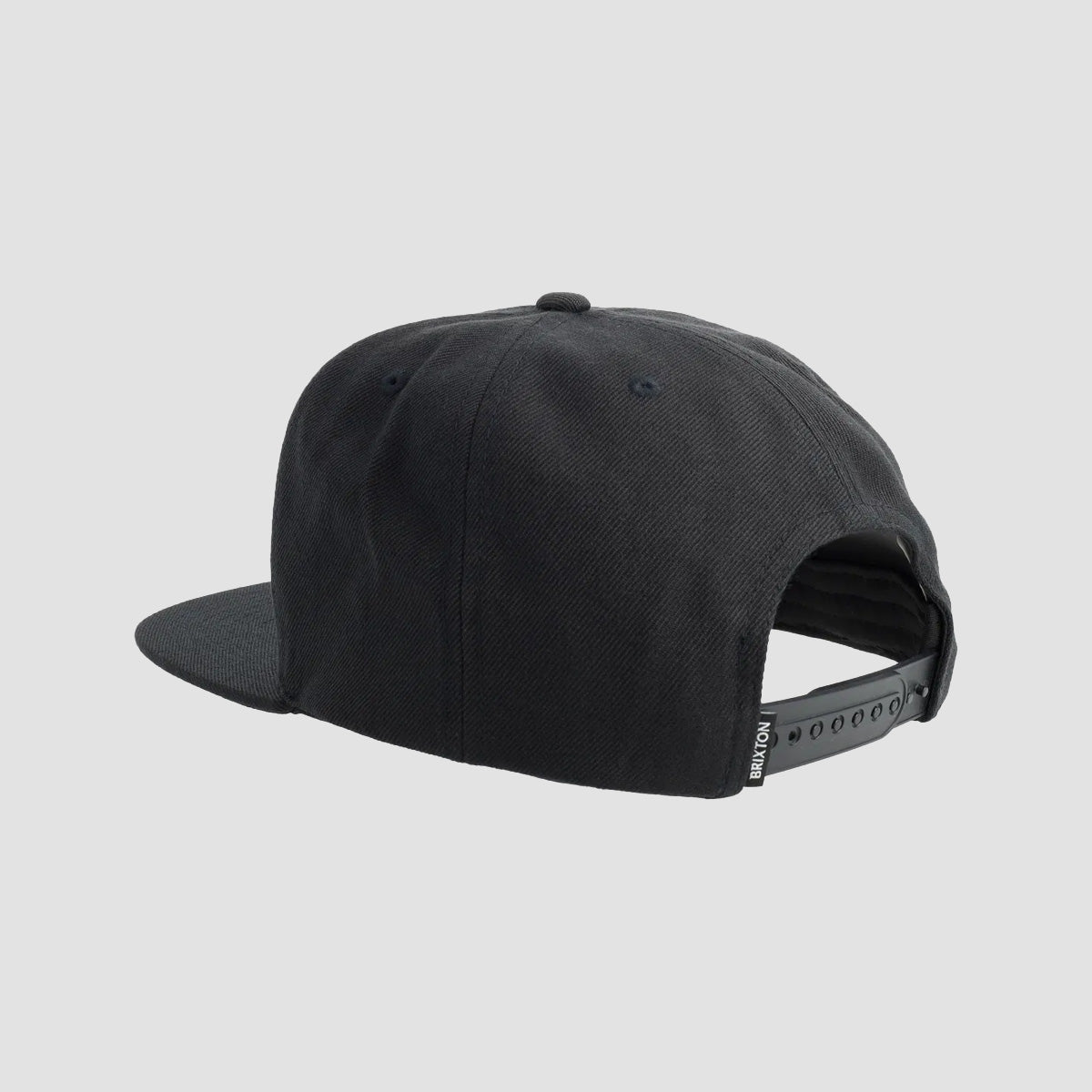 Brixton Oath III Snapback Cap Black/Black/Black