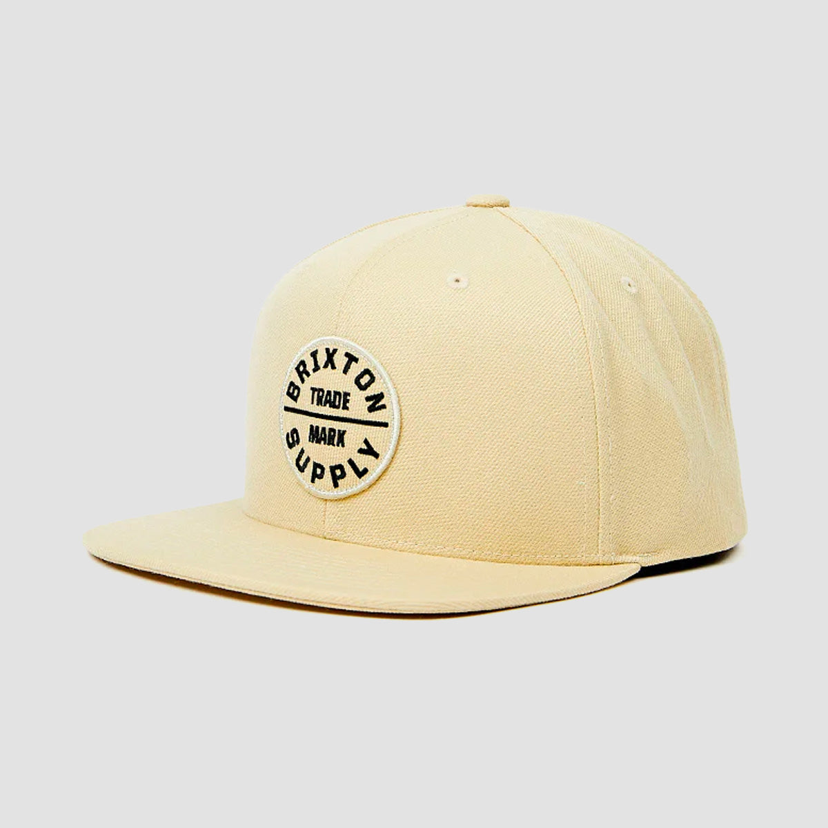 Brixton Oath III Snapback Cap Natural