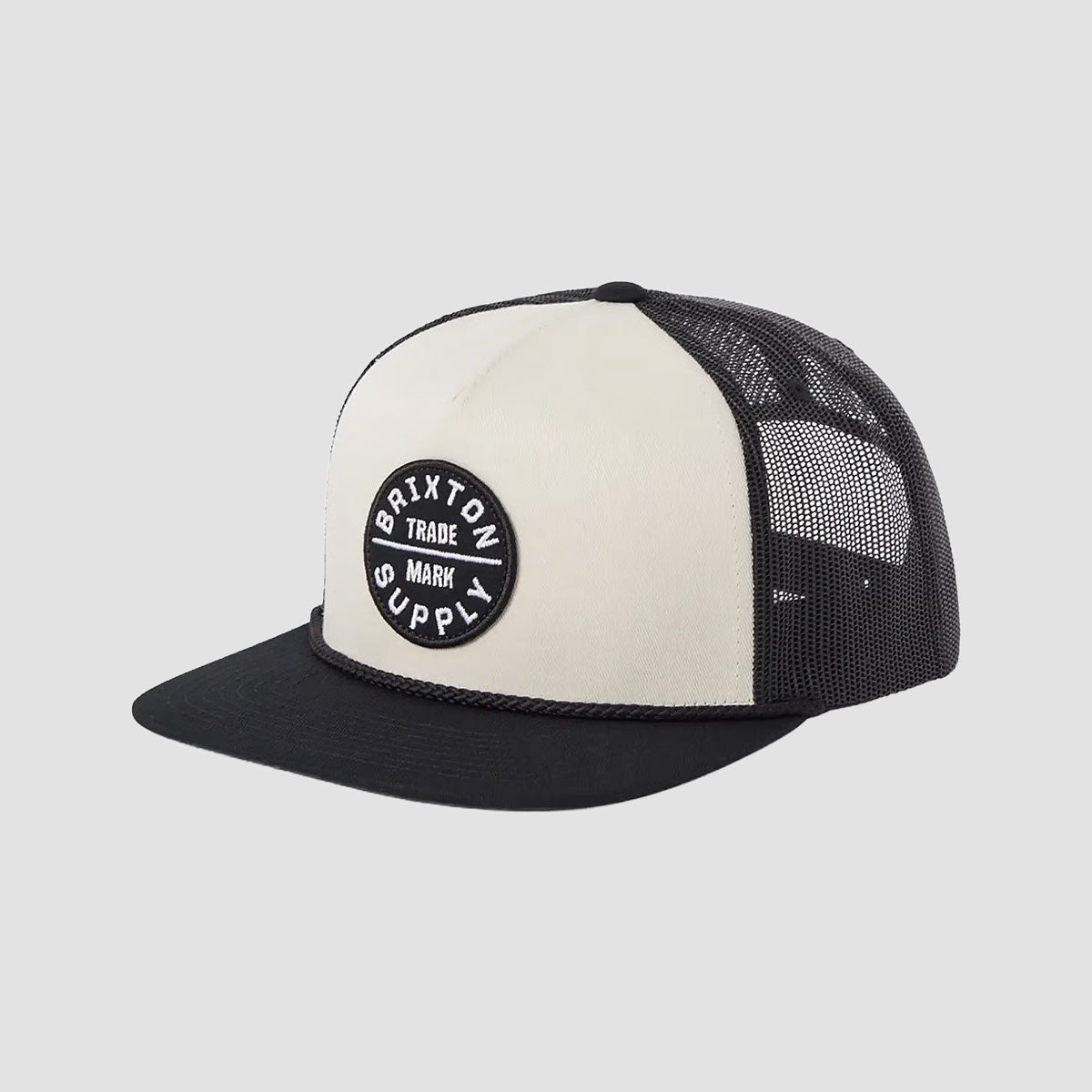 Brixton Oath MP Trucker Cap Whitecap/Black