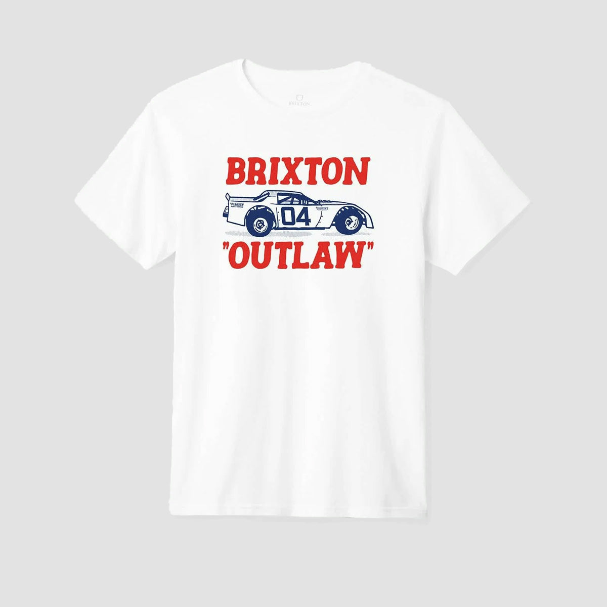 Brixton Outlaw Tailored T-Shirt White