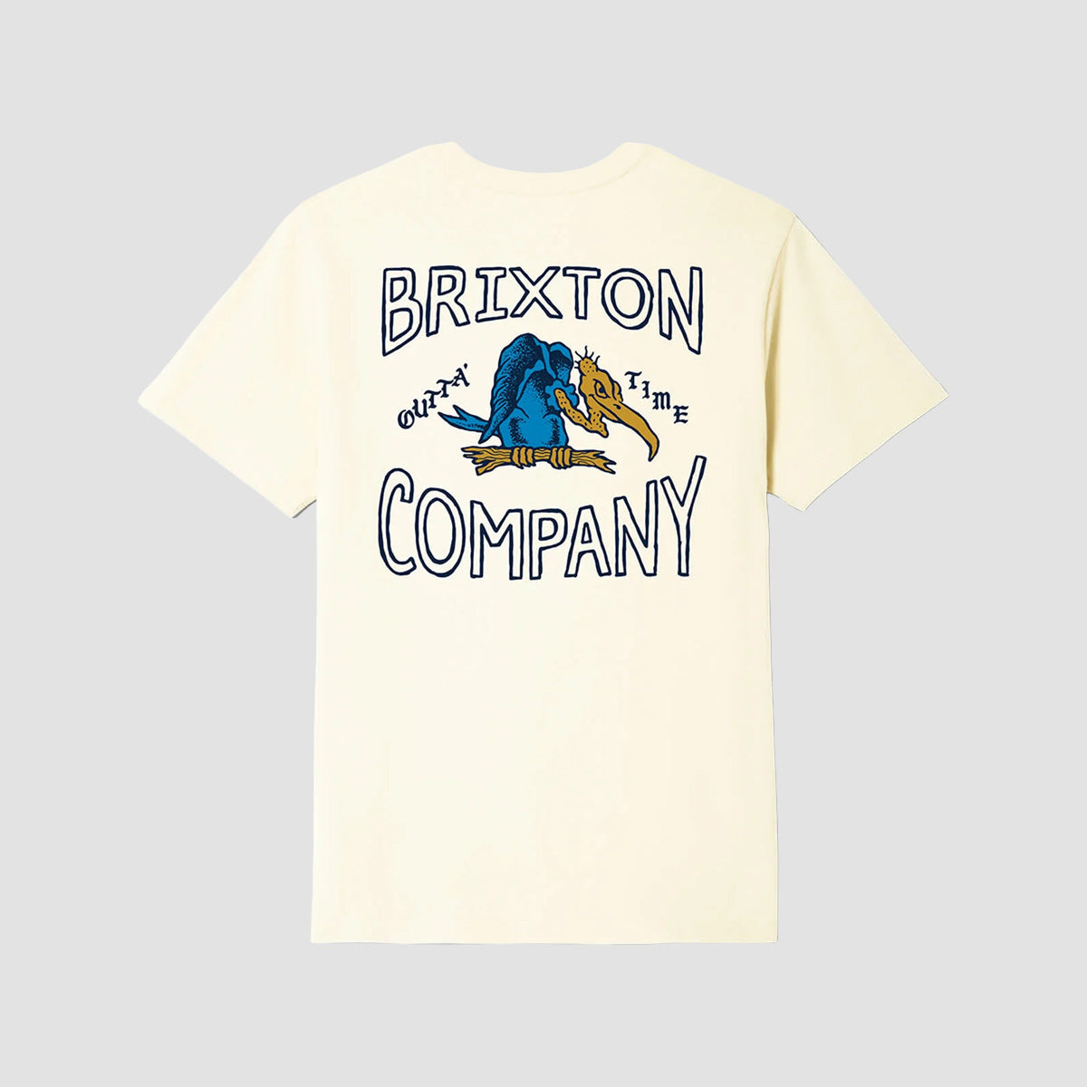 Brixton Outta T-Shirt Cream