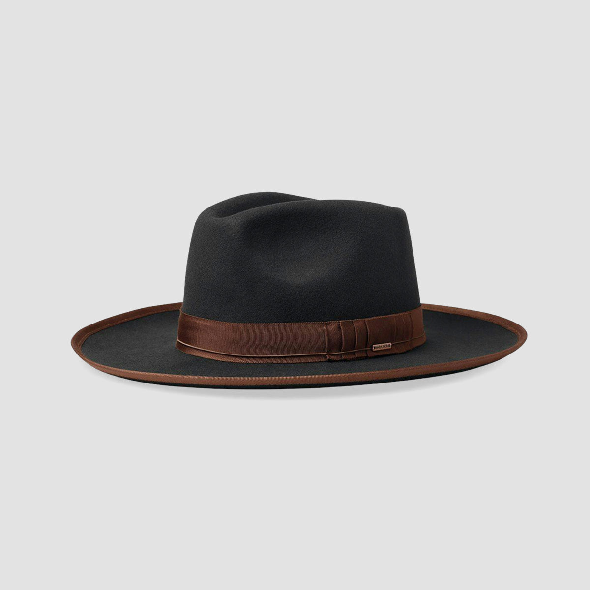 Brixton Reno Fedora Hat Black/Brown