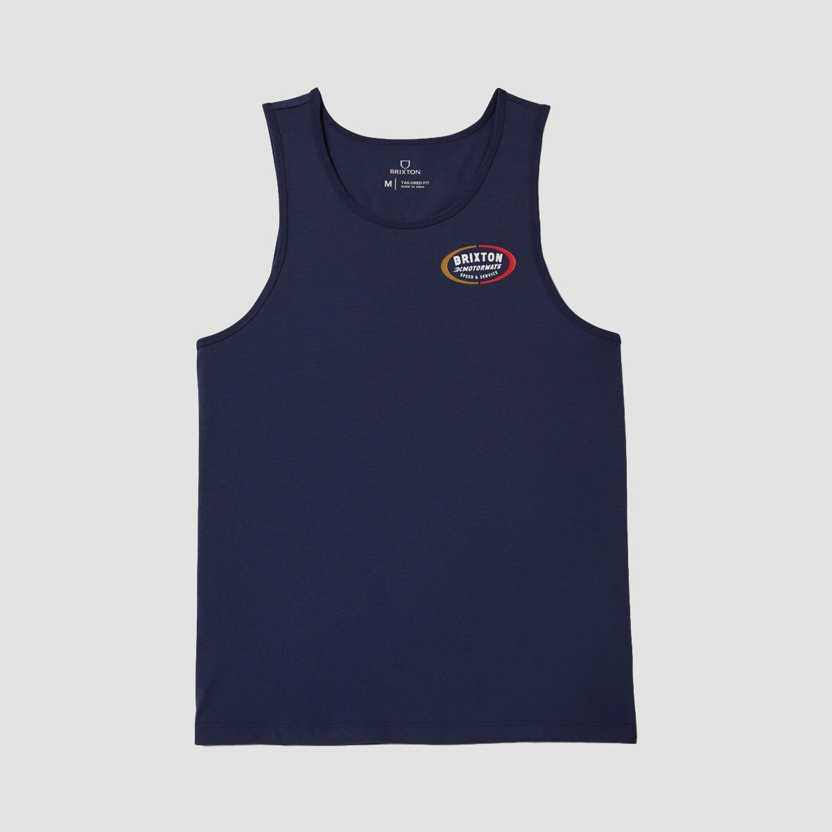 Brixton Rhett Tank Top Vest Washed Navy