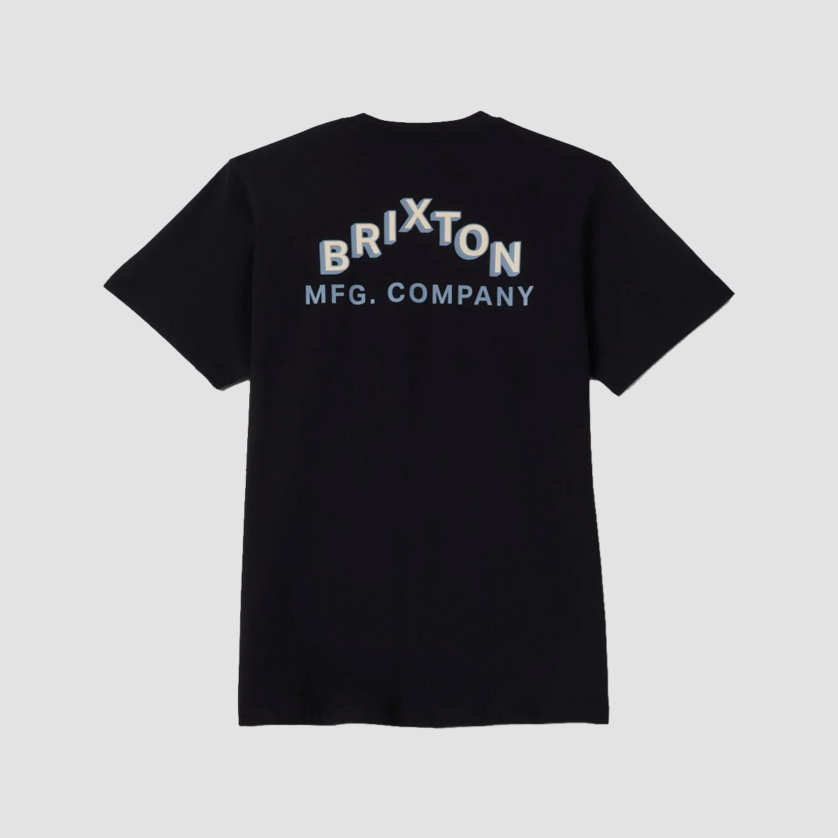 Brixton Roman Pocket T-Shirt Black