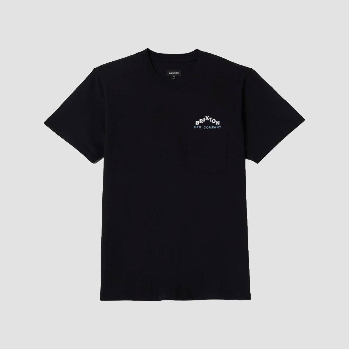 Brixton Roman Pocket T-Shirt Black