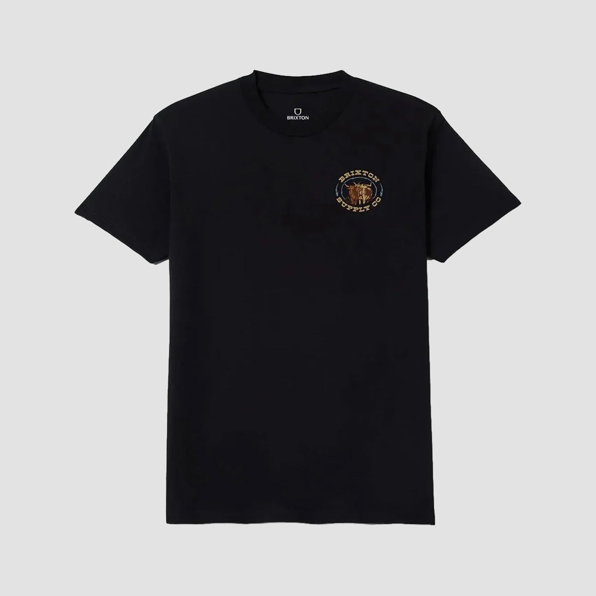 Brixton Steele T-Shirt Black
