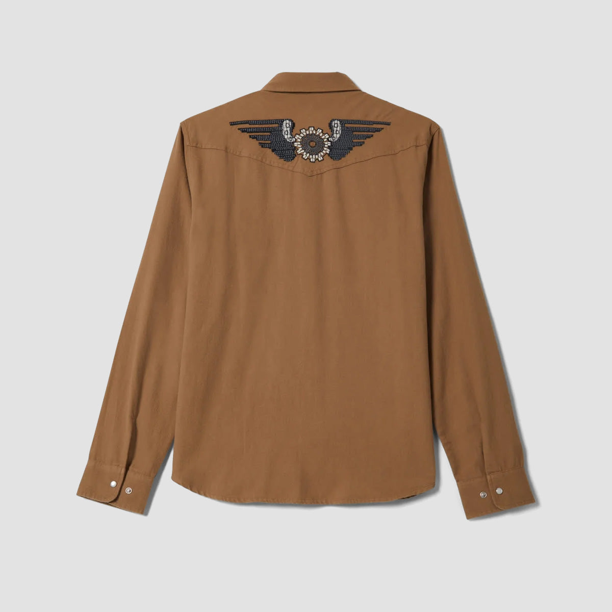 Brixton Waylon LW Overshirt Khaki