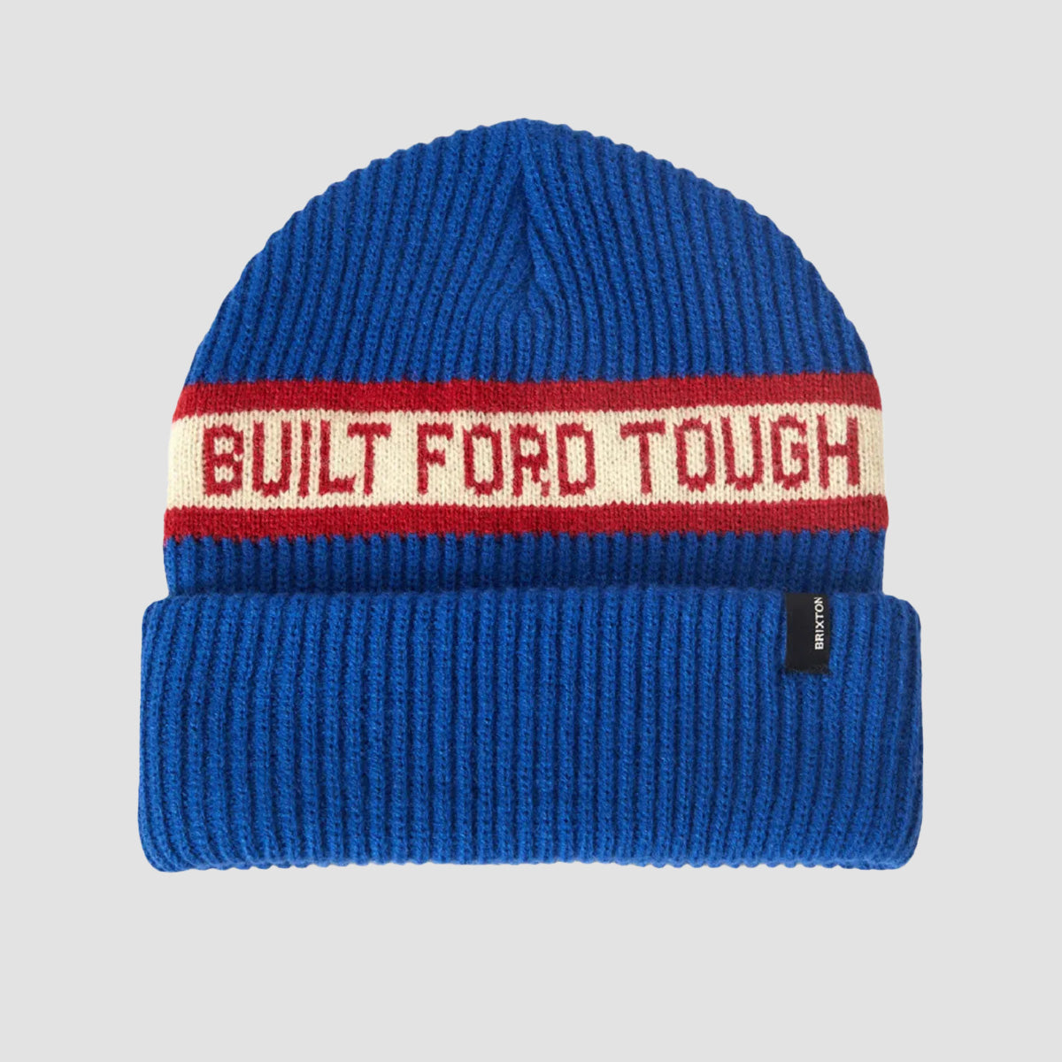 Brixton X Ford Built Tough Beanie Ford Blue