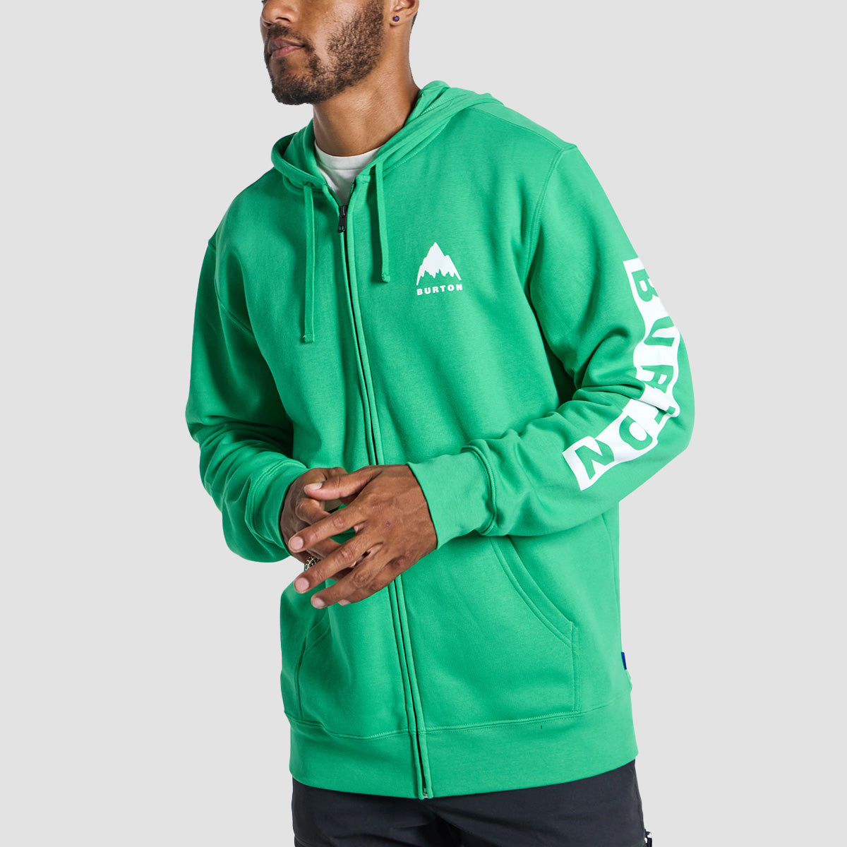 Burton Elite Full-Zip Hoodie Petrol Green