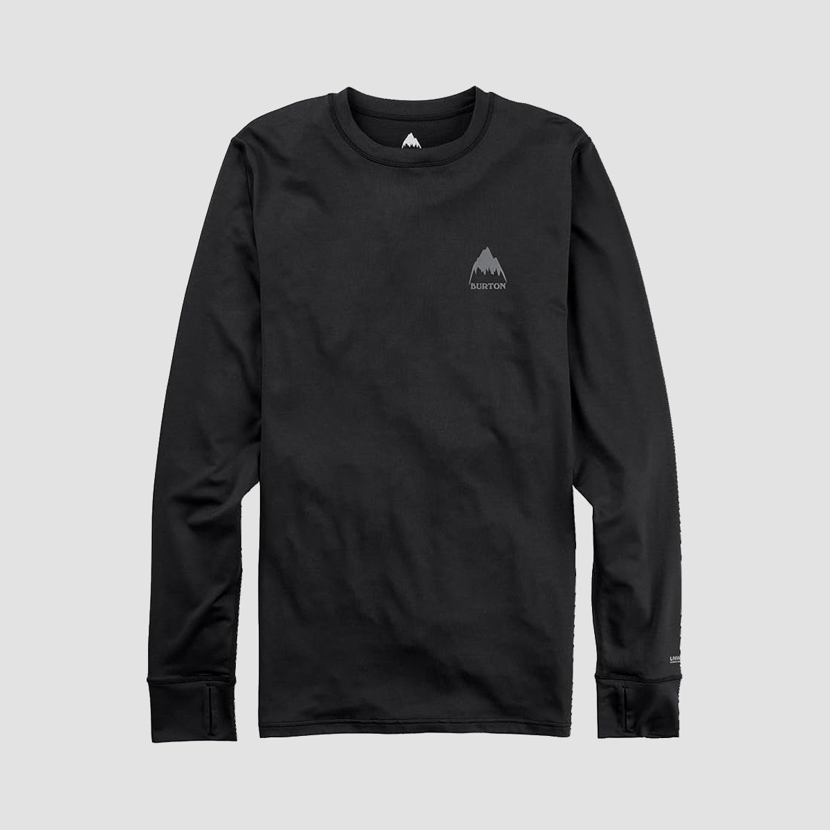 Burton Lightweight X Base Layer Crewneck Longsleeve T-Shirt True Black