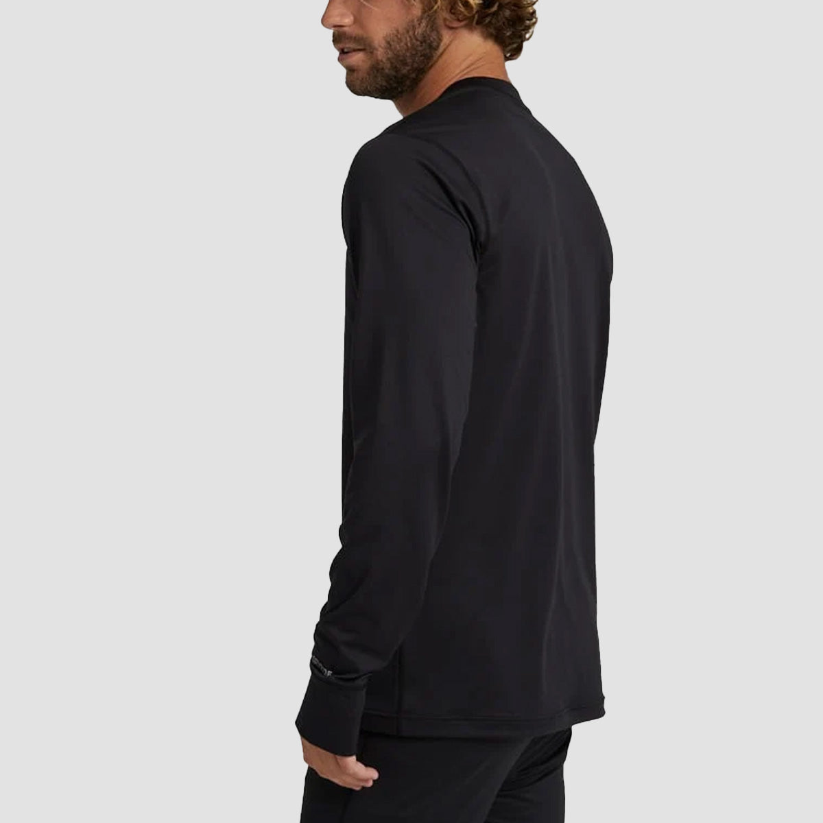 Burton Multipath Essential Tech Longsleeve Base Layer T-Shirt True Black Heather