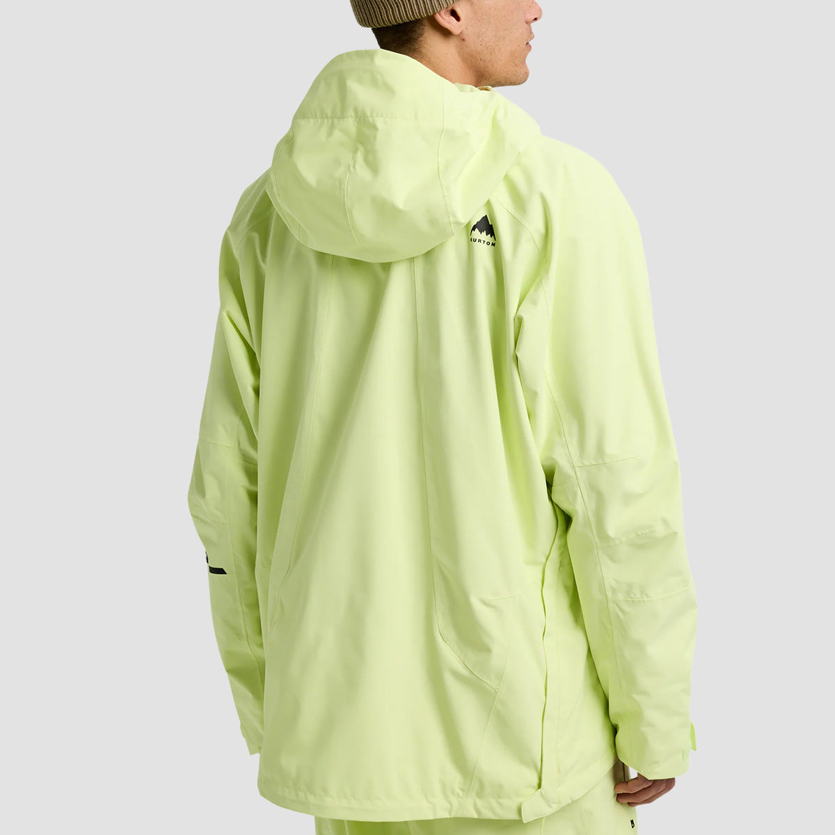Burton Reserve 2L Relaxed Anorak Snow Jacket Glow Yellow Green